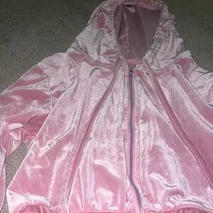 Pink Velour jacket